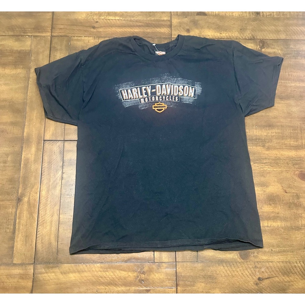 Harley-Davidson Milwaukee‎ Wisconsin Graphic T-Shirt Mens XL Black RK Stratman